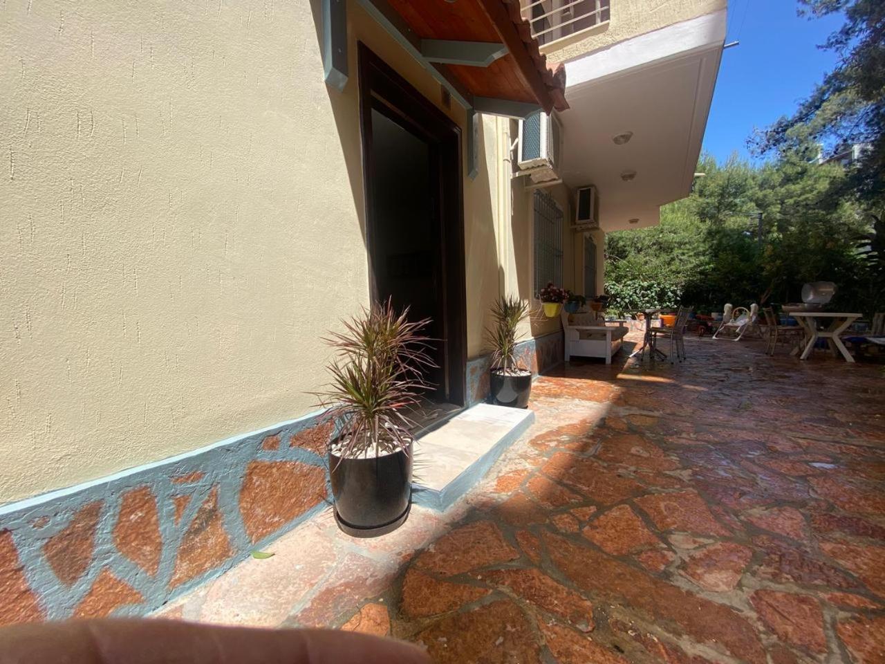 Olive Tree Apartment Sarande Bagian luar foto