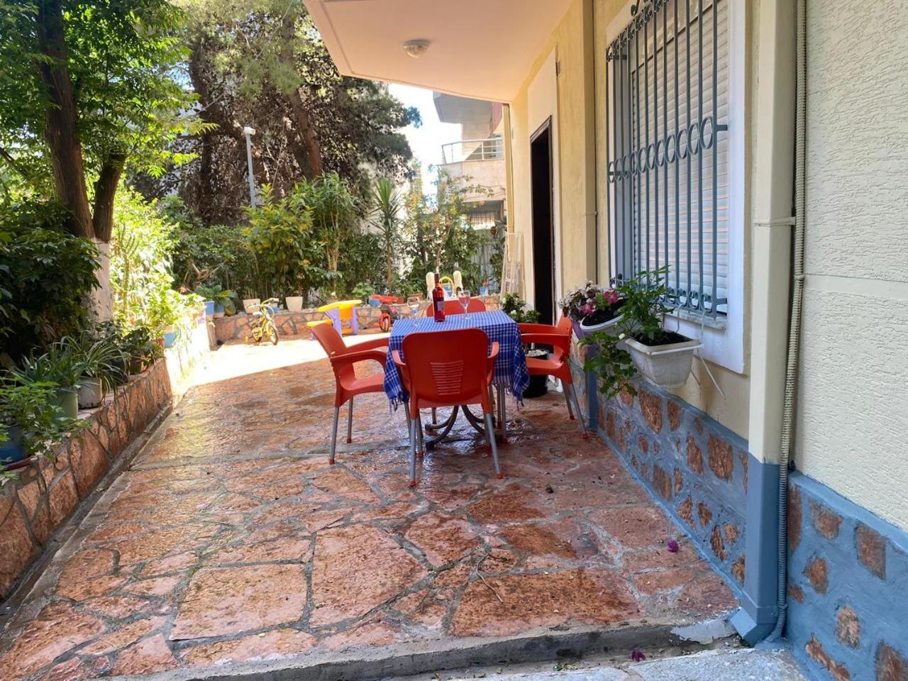 Olive Tree Apartment Sarande Bagian luar foto