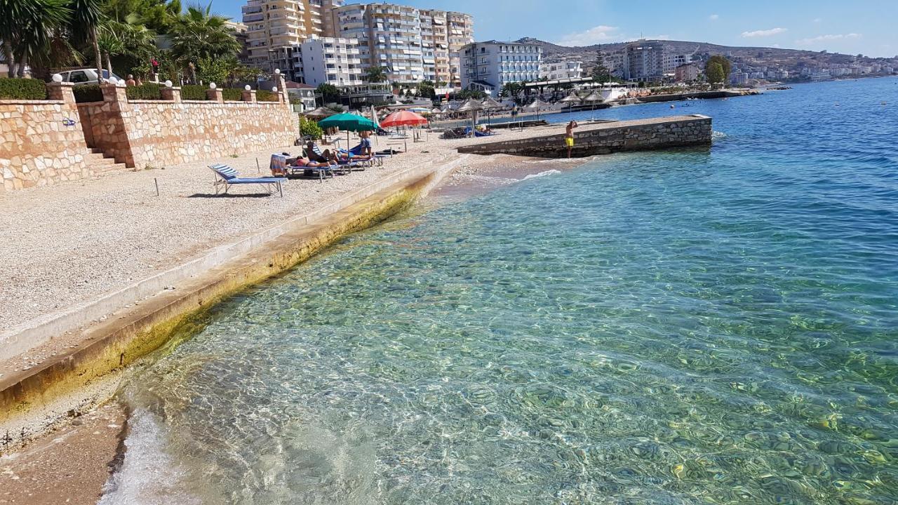 Olive Tree Apartment Sarande Bagian luar foto